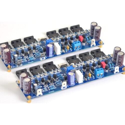 Power amplifier board IRF30W field effect tube A class AB class HiFi high power post-grade finished board 2 pieces price