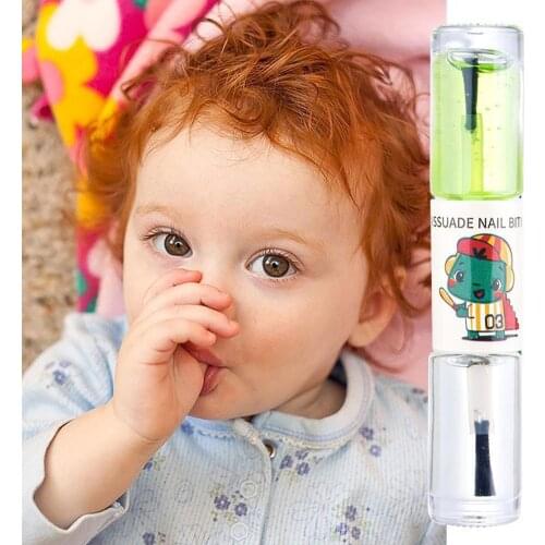 No Bite Stop Nail Cuticle Biting Polish Bitter Best For Child Non-Toxic Nail Care Bitter Nail Water Stop Bitting Nail Oil