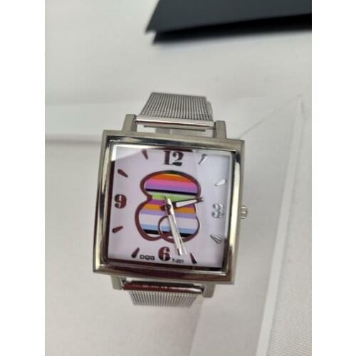 2019 New Women Dress Watches Women Fashion bear Bracelet Design Unique Watch for Girls Ladies watches Oso relojes mujer Clock