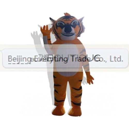 New arrival Foam Adult cartoon character cute brown tiger Mascot Costume Halloween party costumes adult size
