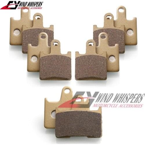 Copper fiber Front Rear Brake Pads For Kawasaki GTR 1400 (ZG) 2008 - 2016 ZG 1400 Consours 2008 - 2012 ZZR 1400 2006 - 2016