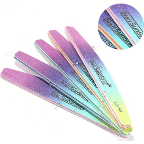 Nail File Nail Brush Gradient Nail Art Pedicure Tool Cushioning Nail Art Equipment High Quality Finger Nail Art Accessories