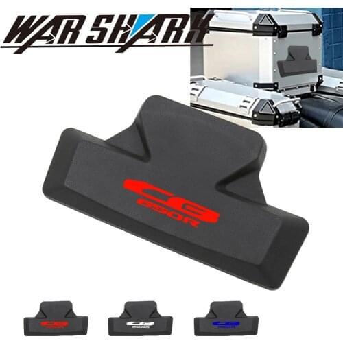 For Honda CB650R CB 650R CB650 CB650F Rubber Motorcycle Trunk Top Box Fixed Backrest Top Case Back Cushion