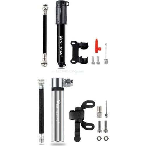 Portable 100Psi High Pressure Pump Bicycle Basketball Mini Inflatable Pumps Dropship