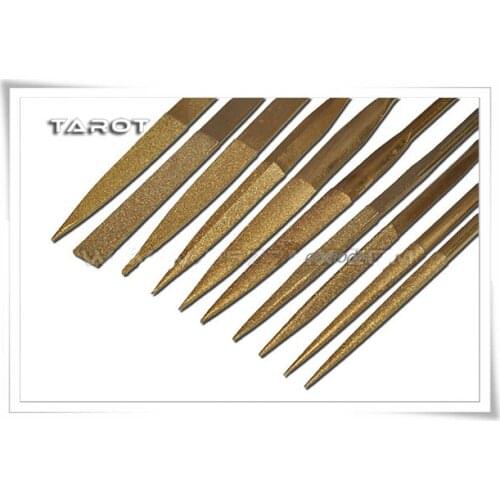 Tarot Titanium-plate Rasp Diamond Set TL9011 Free Track Shipping