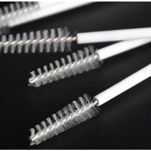 10Pcs Stainless Steel Cleaning Tool Straw Brushes for Baby Feeding Bottle Pipe