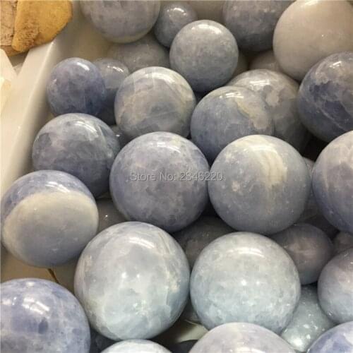 5kg wholesale natural blue celestite crystal ball healing energy sphere