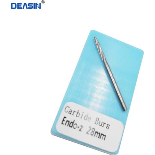 6 pcs/Box Dental Drills Carbide Burs Tungsten Bone Cutters FG Endo Z for High Speed Handpiece