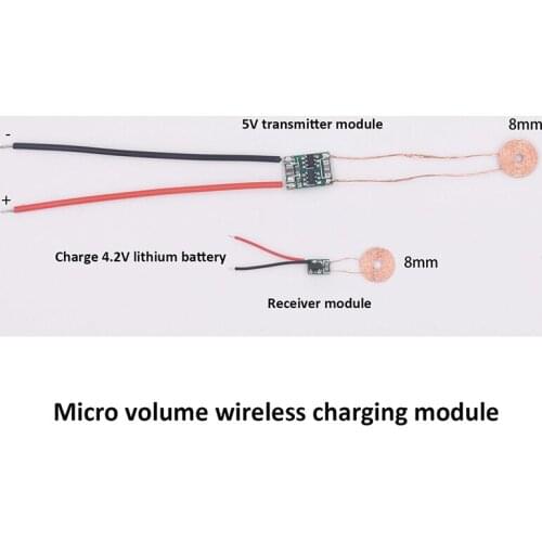 8mm Coil Micro Volume High Current Wireless Charging Module Wireless Power Supply Module