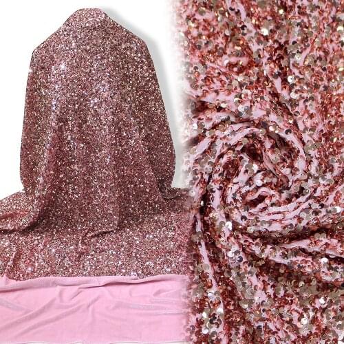 African popullar res seuined women dress lace embroidery materials