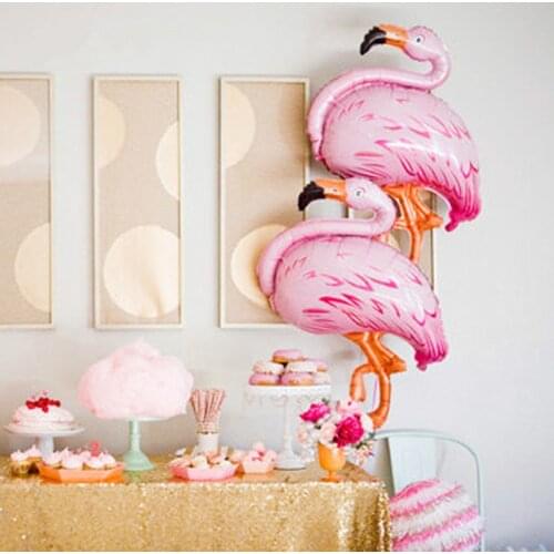 Big Flamingos Balloons Balloon Foil Baby Shower Inflatable Helium Ballon Happy Birthday Wedding Summer Party Supplies Decoration