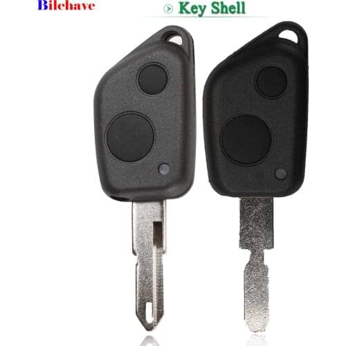Bilchave 2BNT Remote Car Key Shell Case Fob For Citroen Elysee Saxo Xsara Picasso Berlingo C2 C3 Fit Peugeot 106 206 306 205 405