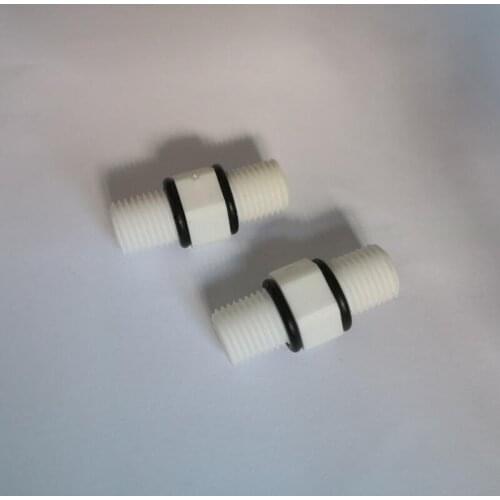 Water Filter Parts pipe fittings plastic joint adapter Male 1/4" to Male 1/4"