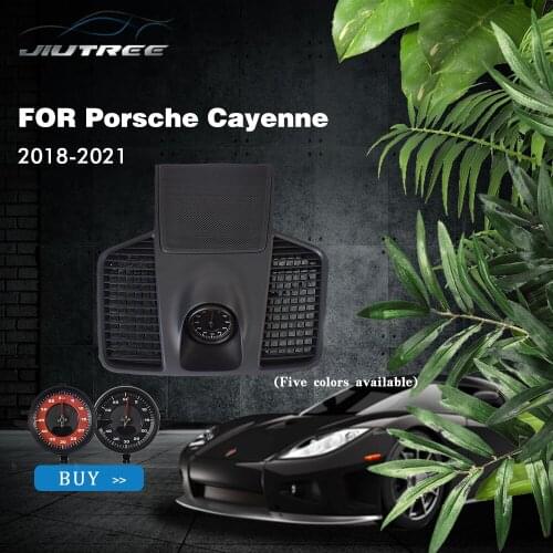 FOR Porsche Cayenne 2018-2021 car interior dashboard stopwatch decoration clock time