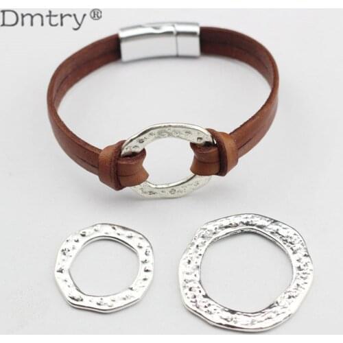 Dmtry 5pcs Fashion Jewelry New Arrival Punk Rock Round Jewelry Beads Accessories Jewelry Findings DIY Handmade Charms BB0030