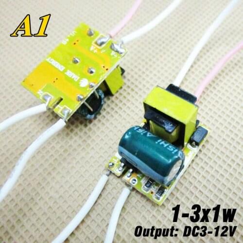 30pcs 1-3x1w LED Driver 280mA 300mA Constant Current 1w 3w 1x1w 3x1w LED Lamp Lighting Transformers Power Supply