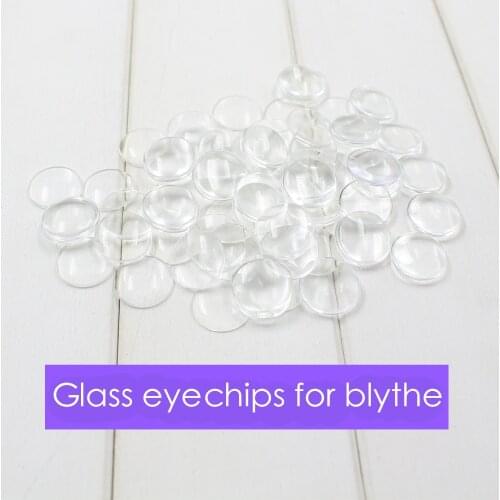 Blyth doll glass eyechips transparent pupils 14mm DIY patch pupils eyes, not for ICY