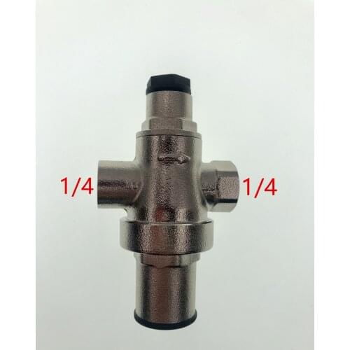 1/4" Brass Water Pressure Reducing Regulator Valve Adjustable Thread Water Pressure Reducing Valve
