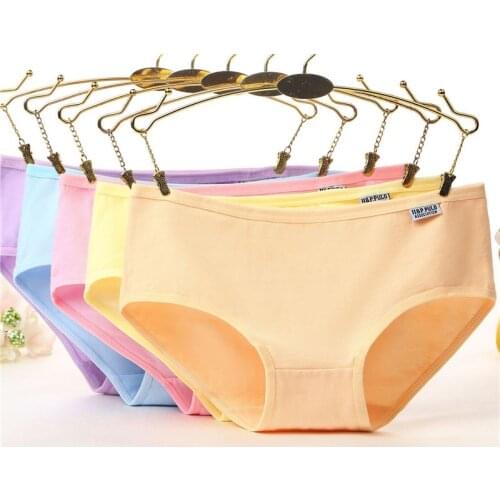 10 pieces/pack Underwear Women Panties Female Briefs Healthy Lingerie Women Soft Panties Comfortable Pants Ladies Underwear