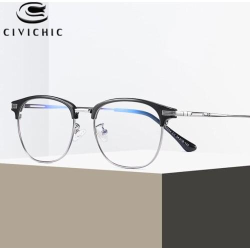 CHic TR90 Myopia Optical Frame Anti Blue Light Glasses Women Retro Rectangle Eyewear Men Gaming Eyeglasses Computer Oculos COG40