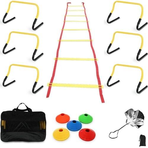 Professional Sports Fitness Training Equipment Speed & Agility Kit Combo Set Soccer Football