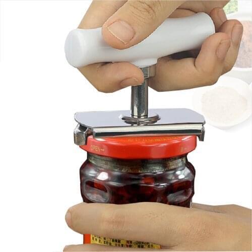 Adjustable Anti-slip Bottle Opener Stainless Can Openers Manual Spiral Seal Lid Remover Twist Off Screw Bottle Opener Tools 0