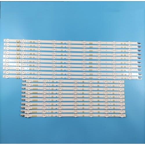 LED backlight strip 16 lamp for Samsung 60"TV UN60JS700D UN60JS8000 N60KU6300 KQ601R3HA6K UE60JU6800 UE60JU6870 UA60JS7200