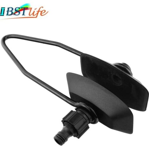 Universal Rectangular Marine Boat Yacht Motor Flusher Engine Ear Muffs Cup Outboard Garden Hose 5/8 inch Connectio