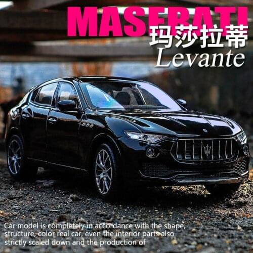 1:24 Maserati Levante SUV Alloy Car Model Diecasts & Toy Vehicles Collect Car Toy Boy Birthday gifts
