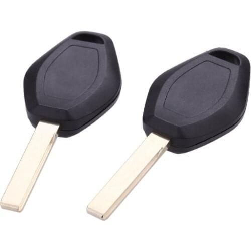 1pcs Remote Blank Uncut Key Shell Case for BMW 1 3 5 6 7 X3 X5 E53 E46 E39 E60