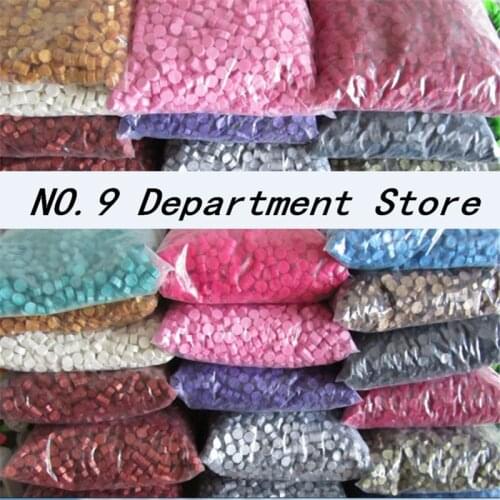 1600pcs 23colors wholesale pill granular sealing wax for retro wax seal stamps wax sticks Wedding envelope invitation decoration