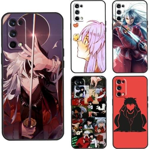Inuyasha Anime Case For OnePlus 8T 7T Nord 7 8 9 Pro Cover For Realme 8 7 6 Pro Q3 C3 C11 C15 C21 GT Neo