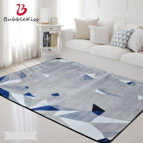 Bubble Kiss Nordic Style Living Room Carpet Gray Geometric Pattern Rugs For Living Room Rug Modern Home Decor Carpet Bedside Rug