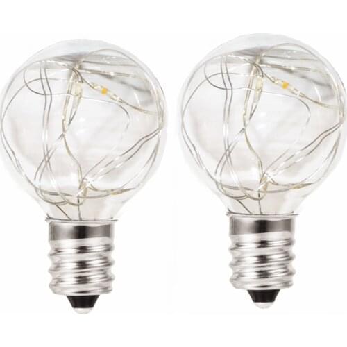 Ousam Edison Bulb G40 For Solar Light Accessories Waterproof Light Bulb Retro Edison Lamp 2PCS