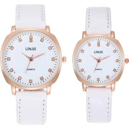 Fashion hot couple fashion simple wristwatch mens and womens diamond belt Watch