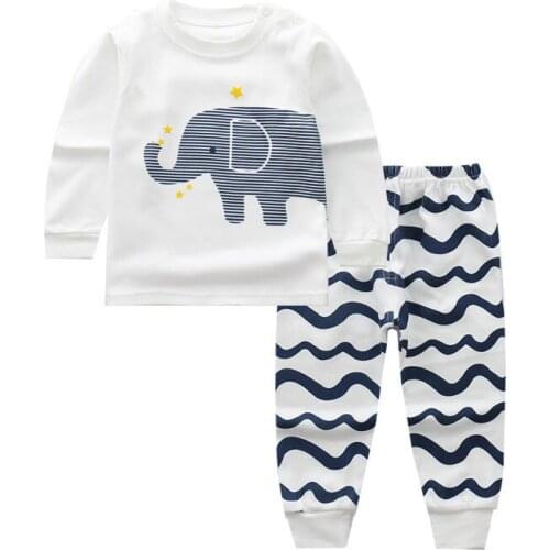 2019 new childrens sets autumn baby boy and girl body suit 100% cotton children clothes set cartoon kids clothing set retail