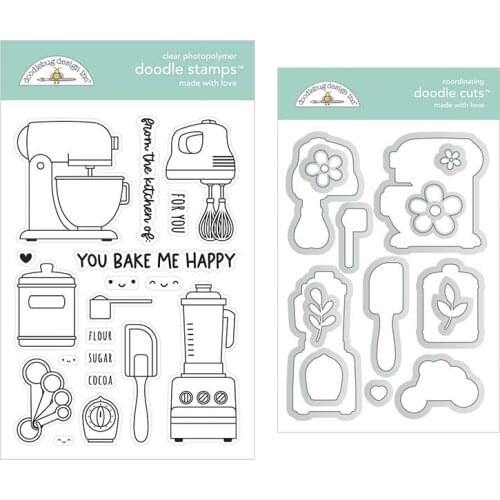 2021 New Arrival Blender Dessert Making Tools Metal Cutting Dies and Stamps for Scrapbooking Seal Craft Stencil Card Album Sheet