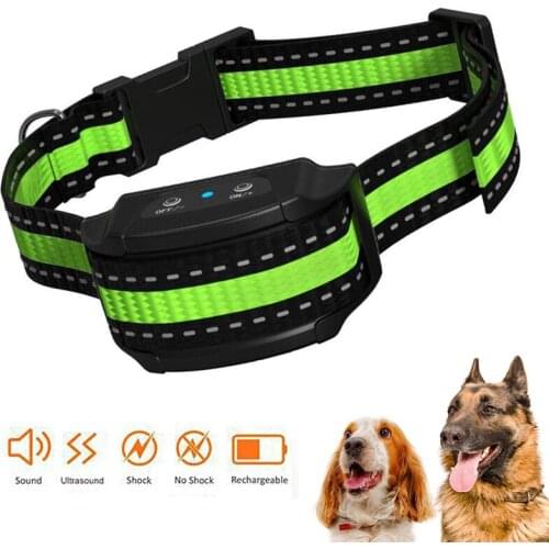 2020 New Dog Training Collar Barking Control Collar with Beep Vibration No Harm Shock for Small Medium Large Dog
