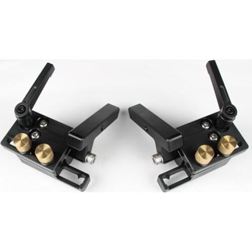 Flip Stop for 45mm T-Track with Adjustable Scale Miter Flip Track Stop For T-Slot T-Track DIY Woodworking Tools