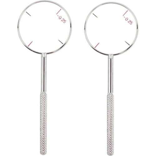 1PC Cross Cylinder Lens Glasses Optometry Tools for Astigmatism Optometry Accessories 25 Degree 50 Degree