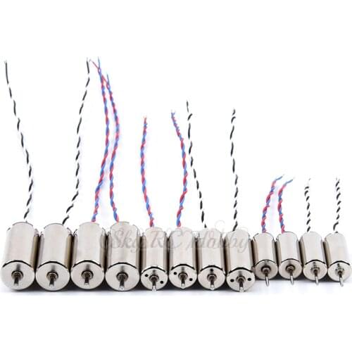 10pcs/lot 0615 / 720 / 8520 CW CCW Coreless Motor DC3.7V DC3.8V For RC FPV Micro Tiny Indoor Helicopter Airplane Robotic DIY