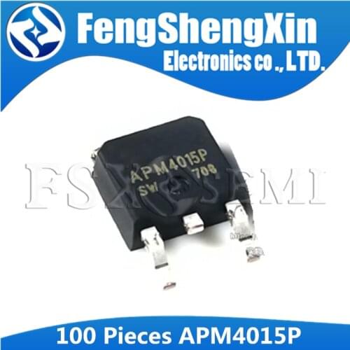 100pcs/lot APM4015P TO-252 APM4015 SMD MOSFET