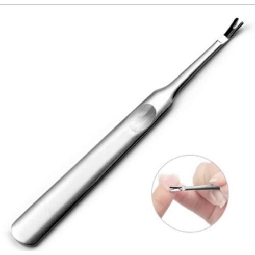 3pcs New Stainless Steel Dead Skin Trimmer Manicure Pedicure Nail Art Tool T0004