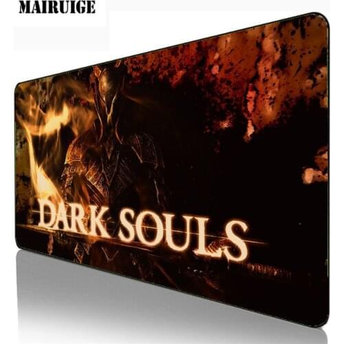 Mairuige 400*900mm Dark Souls Gaming Computer Large Non-slip Mouse Pad Gamer Locking Edge Keyboard XXL Desk Mat PC Mice Mats
