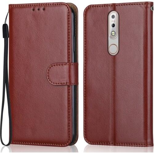 Luxury Leather Case for On NOKIA X6 NOKIA 6.1 Plus TA-1099, TA-1103, TA-1083, TA-1099 Wallet Stand Flip Case Phone Bag