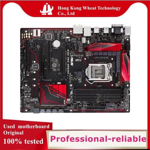 For ASUS B150 PRO GAMING Motherboard Socket LGA 1151 DDR4 sata3 For Intel B150 Original Desktop Used Mainboard