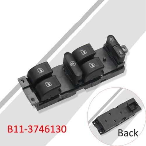 For Chery Car Accessories B11-3746130 B11-3746150 B11-3746170 Door Window Glass Lifter Switch Button Replacement Assembly