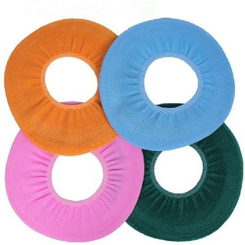 Home Bathroom Decoration Pure Color Warm Toilet Washable Seat Cover Pad Cushion Toilet Lid Cover Accessories Mat Seat Case