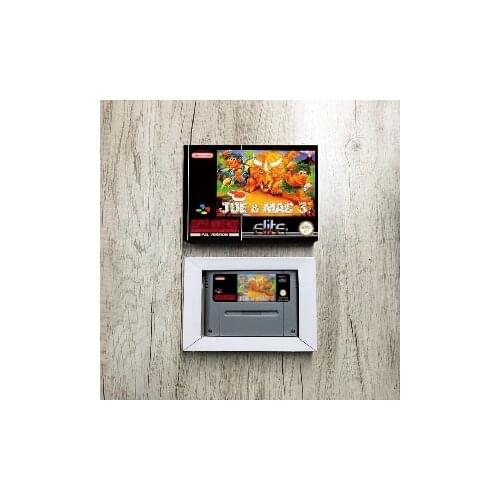 Joe & Maced 3 - EUR Version Action Game Card With Retail Box