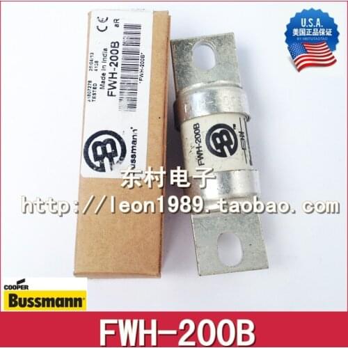 US imports Bussmann Fuses FWH-200A fuse FWH-200B 500V 200KA